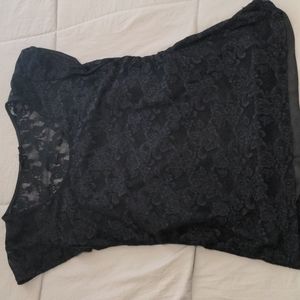 Black Lace Top